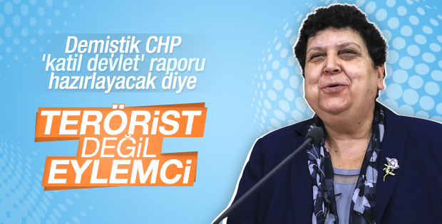 CHP'li vekil teröristler için 'eylemci' dedi