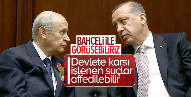 Erdoğan: Af için değerlendirme yapabiliriz