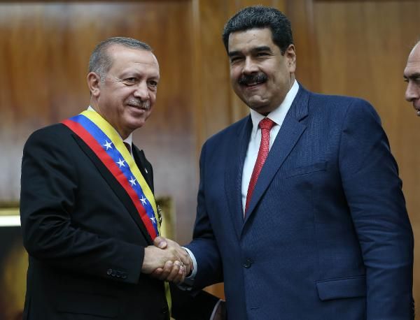 Erdoğan ve Maduro'dan ortak açıklamalar