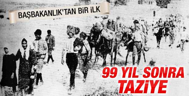 1915'te hayatını kaybeden Ermeniler'e ilk kez resmi mesaj