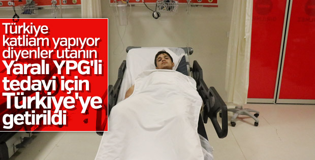 Afrin'de bir terörist yakalandı