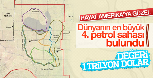ABD'de dünyanın en büyük 4. petrol sahası keşfedildi