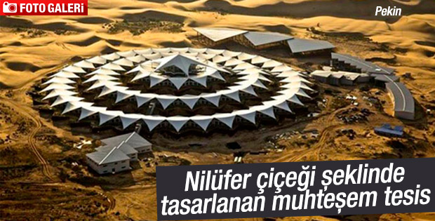 Pekin'de tasarım harikası tesisler inşa edildi