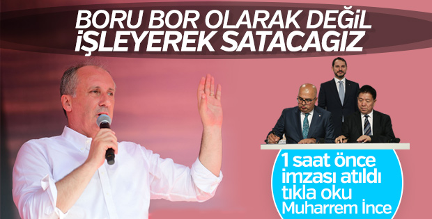 Muharrem İnce'nin borda devrim olduğundan haberi yok