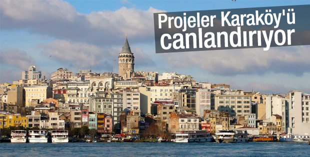 Ulaşım ağındaki çeşitlilik Karaköy'e talebi artırıyor