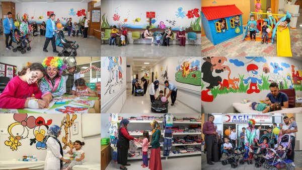 Eğlenceli Çocuk Hastanesi Projesi Van'a birincilik getirdi