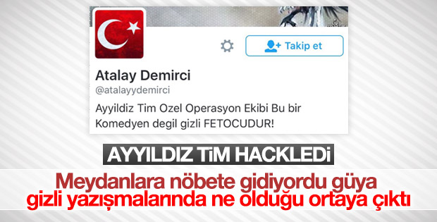 Atalay Demirci'nin Twitter hesabı hacklendi