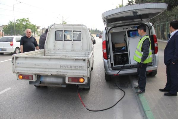 Egzoz gazı emisyonuna uymayan sürücülere para cezası