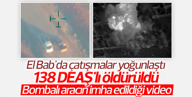 TSK'dan DEAŞ'a bombardıman