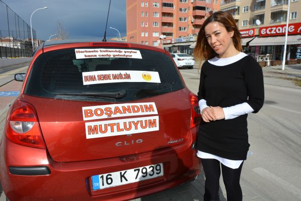 Eşinden boşanan kadın, mangal partisi verdi