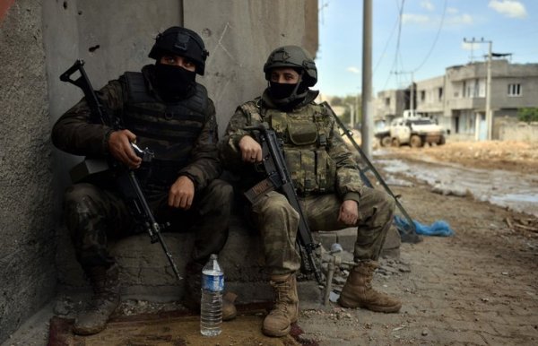 PÖH ve JÖH Afrin'de bir araya geldi