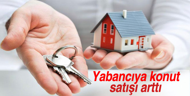 Yabancıya konut satışı yüzde 26 arttı