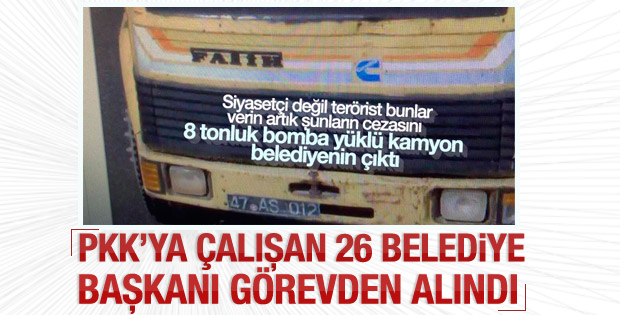 Efkan Ala: 26 belediye başkanı görevden uzaklaştırıldı