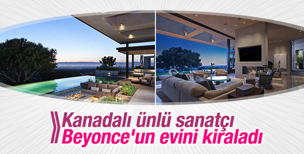 Justin Bieber Beyonce'un evini kiraladı