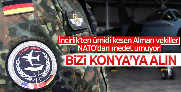 Alman vekiller İncirlik yerine Konya'yı ziyaret etmeyi planlıyor