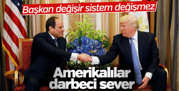 ABD Başkanı Trump, Sisi'yle görüştü