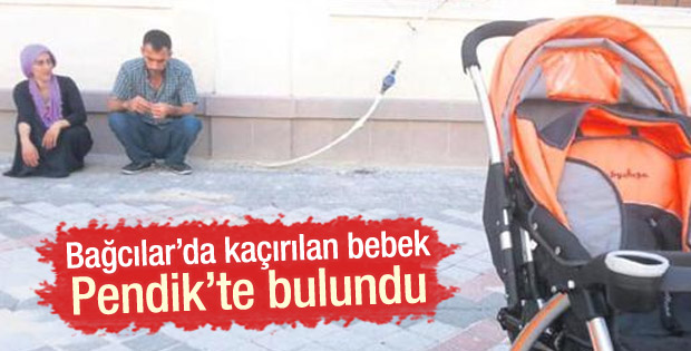İstanbul'da kaçırılan 4 aylık bebek bulundu