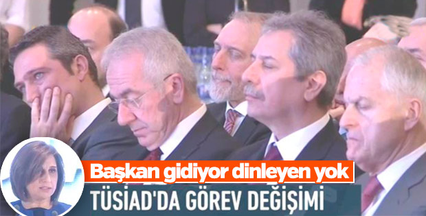 TÜSİAD'da görev değişimi