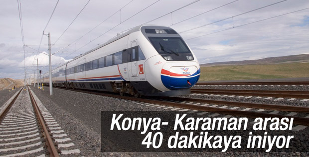 Konya-Karaman hattı yolcu trenlerine açılıyor