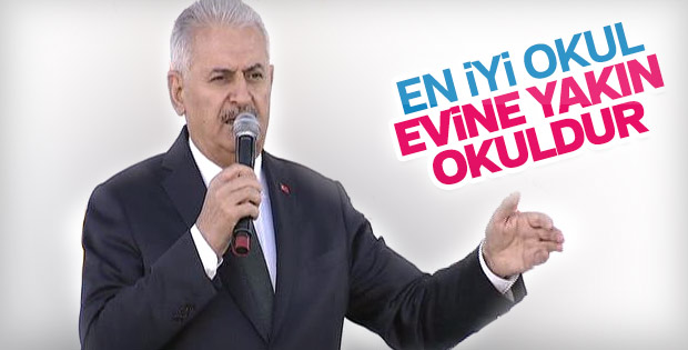 Başbakan Yıldırım, TEOG'un yerine getirilen sistemi anlattı