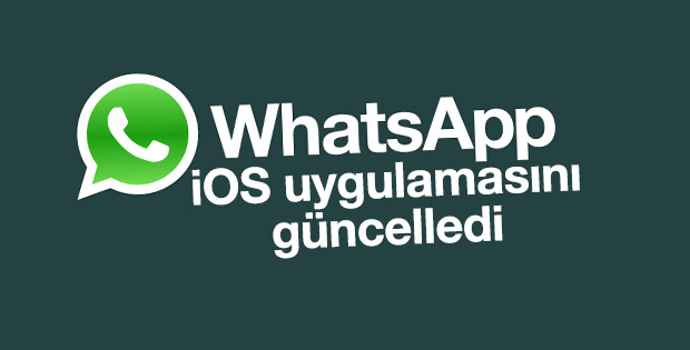 WhatsApp İOS uygulamasını güncelledi