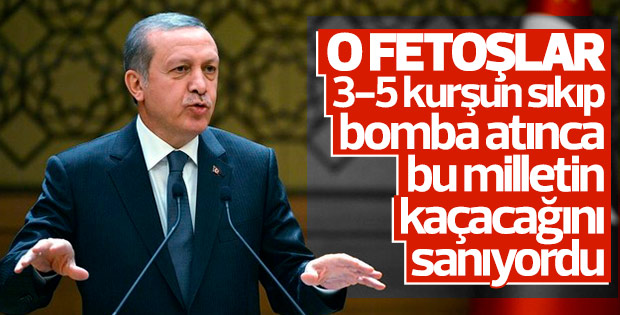 Erdoğan FETÖ'cülere FETOŞLAR dedi