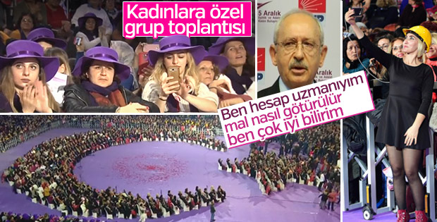Kemal Kılıçdaroğlu CHP Kadın Buluşması'nda