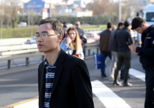 İstanbul'da metrobüs kazası