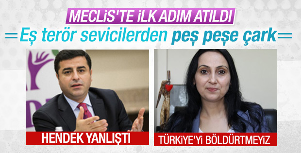 AK Parti'nin dokunulmazlık teklifi Meclis'te
