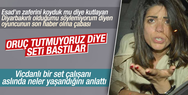 Ceren Moray'ın saldırı iddiasına set çalışanı açıklık getirdi