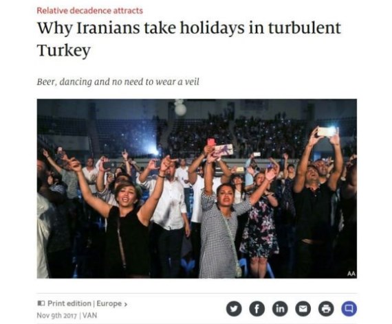 Economist: İranlılar neden tatil için Van'a akın ediyor