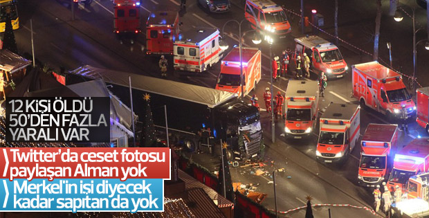 Alman medyası Berlin'deki saldırıyla ilgili hassas davranıyor