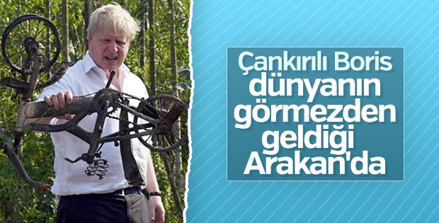 Boris Johnson Arakanlılarla