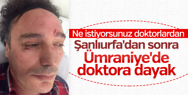 Ümraniye'de doktora saldırı