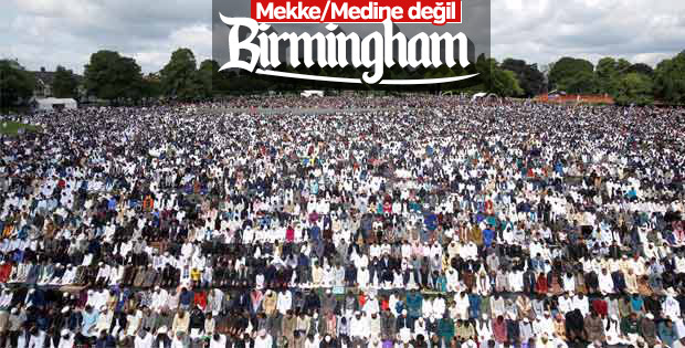 İngiltere'de Bayram coşkusu