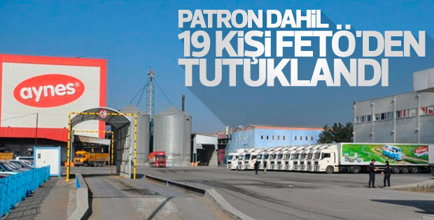Süt firmasının sahibi FETÖ'den tutuklandı