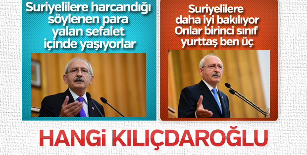 Kılıçdaroğlu yine kendisiyle çelişti