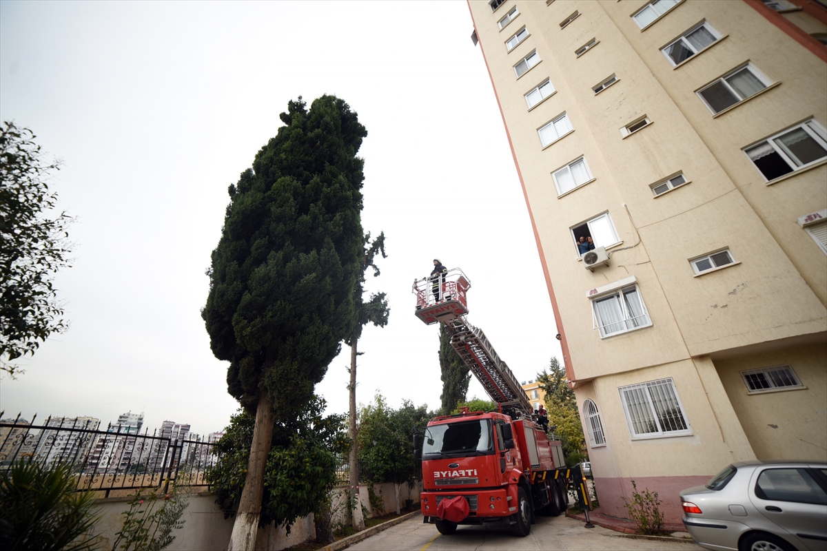 İtfaiyeden yastık kılıfı operasyonu
