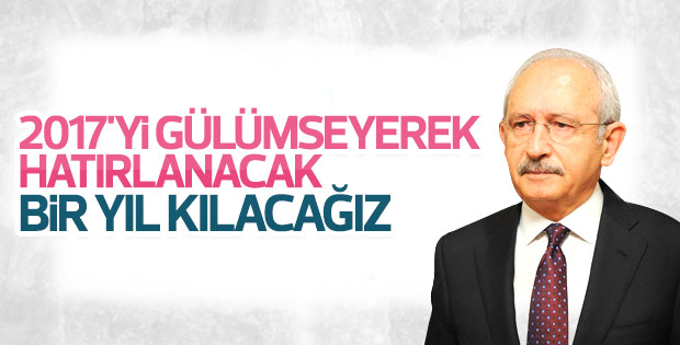 Kılıçdaroğlu'dan yeni yıl mesajı