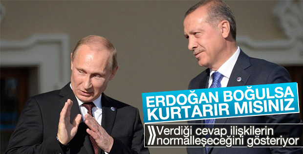 Putin'den Türkiye ile normalleşme sinyali