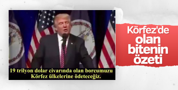Katar krizinin perde arkası: Trump'ın körfez planı