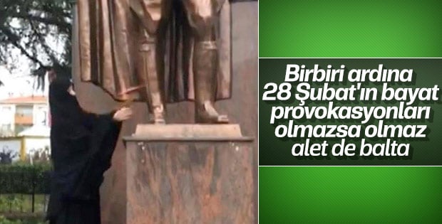 Tekirdağ Valiliğinden Atatürk Anıtı'na saldırı açıklaması