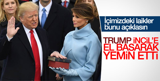 Donald Trump'ın yemin töreni