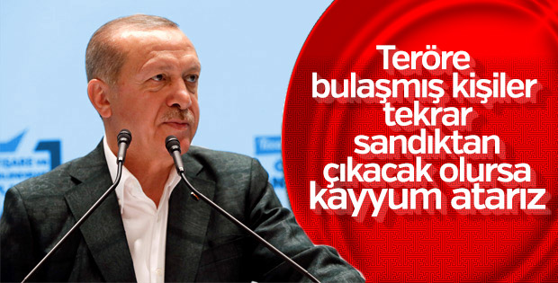 Başkan Erdoğan'dan kayyum uyarısı