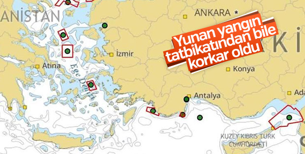 Yunan medyasında tatbikat korkusu