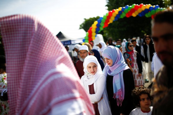 İngiltere'de Bayram coşkusu