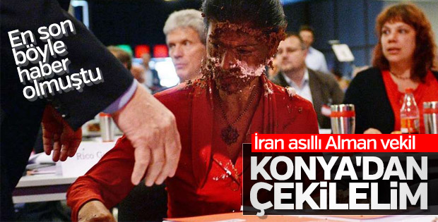 Alman Sol Partili vekilin Konya'dan çekilme talebi