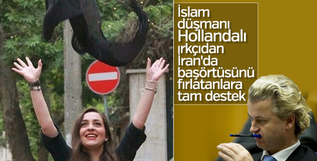İslam karşıtı Wilders'ten İran ayaklanmasına destek
