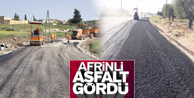 Afrin'de terörün kalıntıları temizleniyor