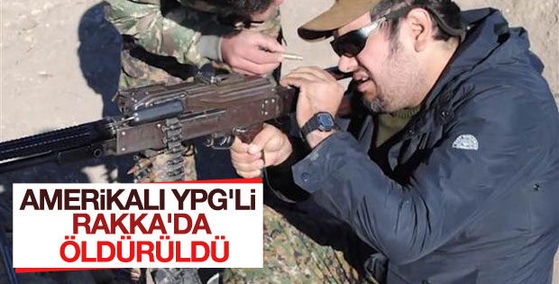 ABD'li YPG mensubu Rakka'da öldürüldü